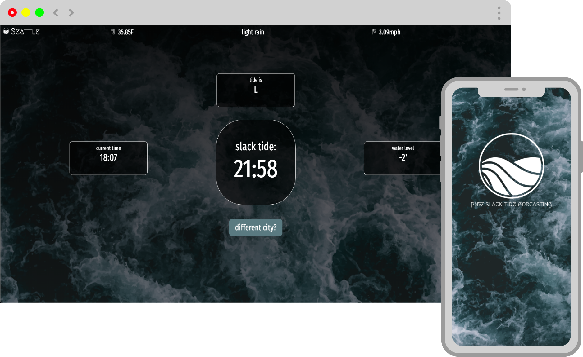 application screen shot